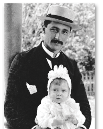 Edward Mead Johnson Sr and son Ted